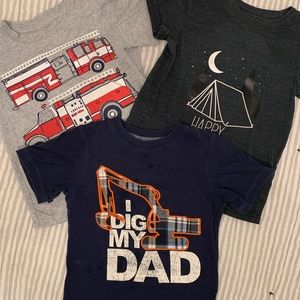 Short Sleeve Tee Shirt bundle Size: 3T